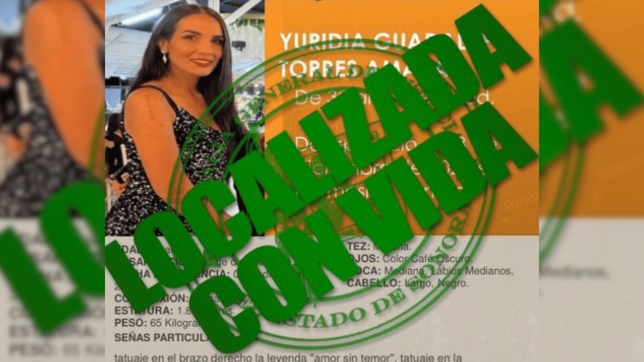 Localizan a Yuridia Guadalupe, reportada como desaparecida en Hermosillo