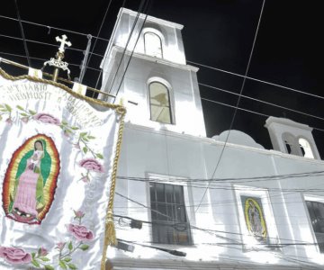 Fieles piden salud en tercer día de peregrinación guadalupana en Hermosillo