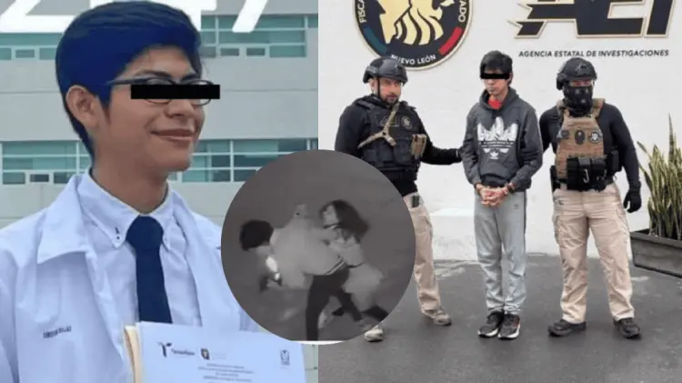 Christian fue detenido en el municipio de Escobedo, Nuevo León. (Foto: Especial)