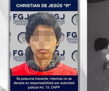 Vinculan a proceso a Christian N, agresor de Melanie Barragán en Tamaulipas