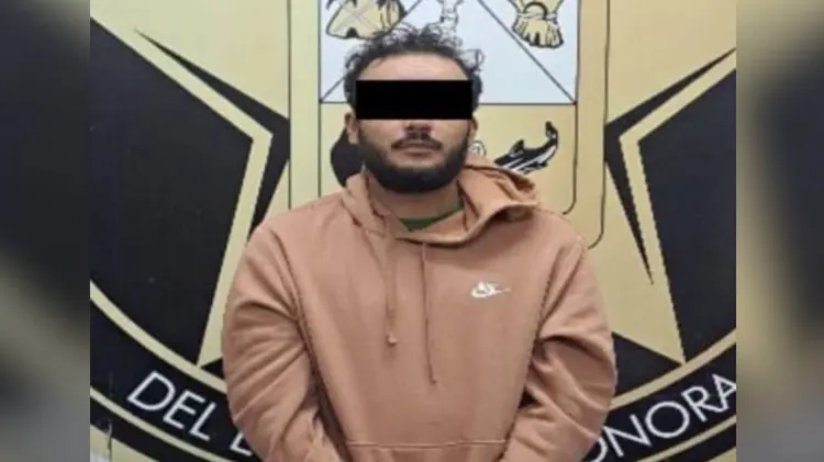Mario Carlo N de 28 años de edad. (Foto: FGJE Sonora)