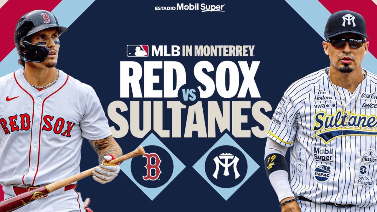 Medias Rojas de Boston tendrán juegos de pretemporada en Monterrey