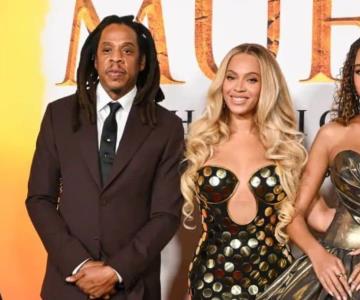 Jay-Z asiste a alfombra roja junto a Beyoncé y su hija en medio de acusaciones