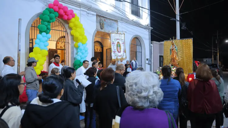 El Santuario de Nuestra Señora de Guadalupe recibió a colectivos. (Foto: Cristián Ruiz/EXPRESO)