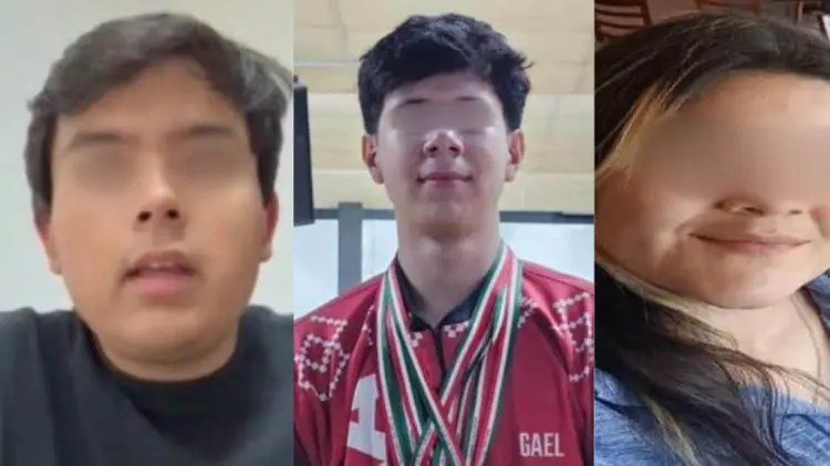 Jonathan N, Irving N y Melanie N están detenidos por presunto secuestro. (Foto: Especial)