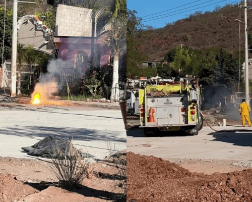 Corto circuito deja sin luz a sectores del sur de Guaymas