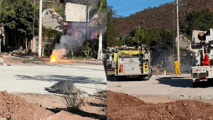 El corto circuito fue controlado por elementos de emergencia. (Fotos: Especial/Cortesía)