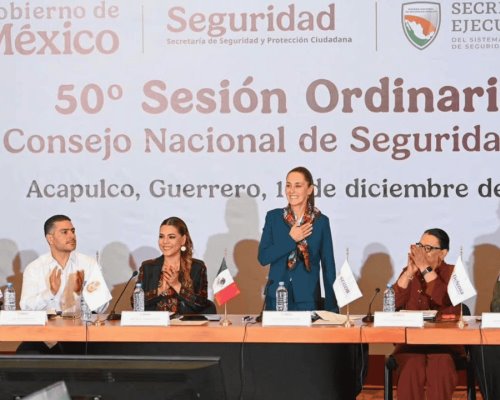 Gobernadores respaldan estrategia de seguridad de Claudia Sheinbaum