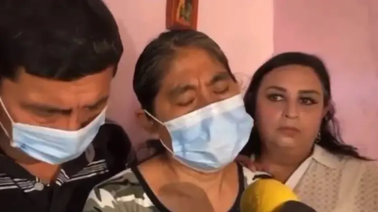 Los padres de Christian N dieron una entrevista tras la detención de Christian. (Captura de video)