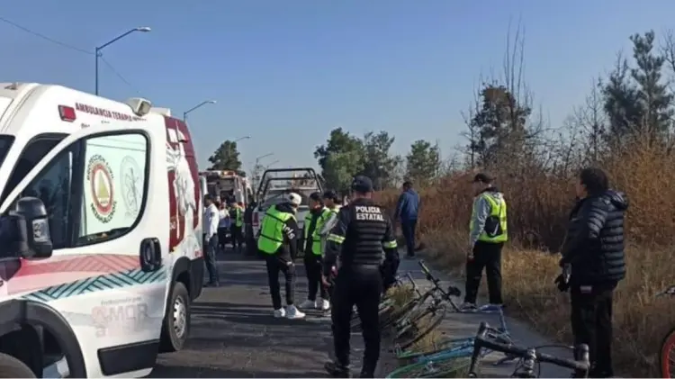 El accidente ocurrió en el Periférico Norte, cerca de la colonia Impulsora. (Foto: Redes)