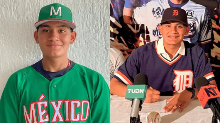 Omar Bustamante es nuevo prospecto de los Tigres de Detroit. (Fotos: Cortesía)