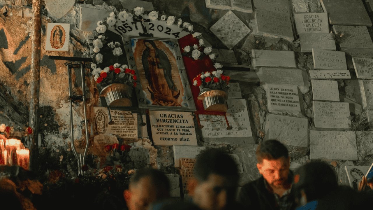 En el Santuario y en el Cerro, celebran a la Virgen de Guadalupe