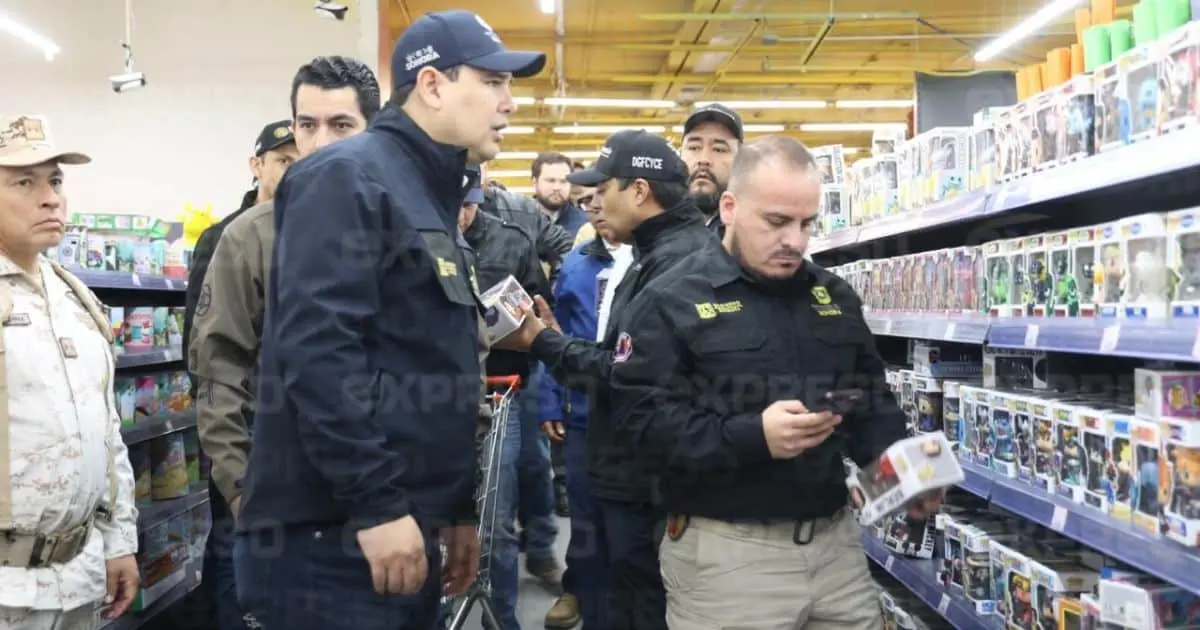 Decomisan 150 mdp en mercancía tras Operativo Limpieza en tiendas chinas