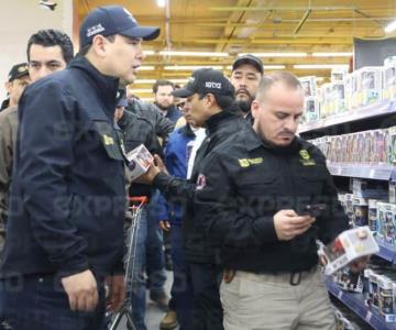Decomisan 150 mdp en mercancía tras Operativo Limpieza en tiendas chinas