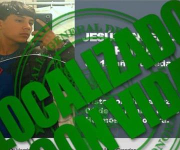 Localizan a salvo a Jesús Ángel, menor de 15 años desaparecido en Hermosillo