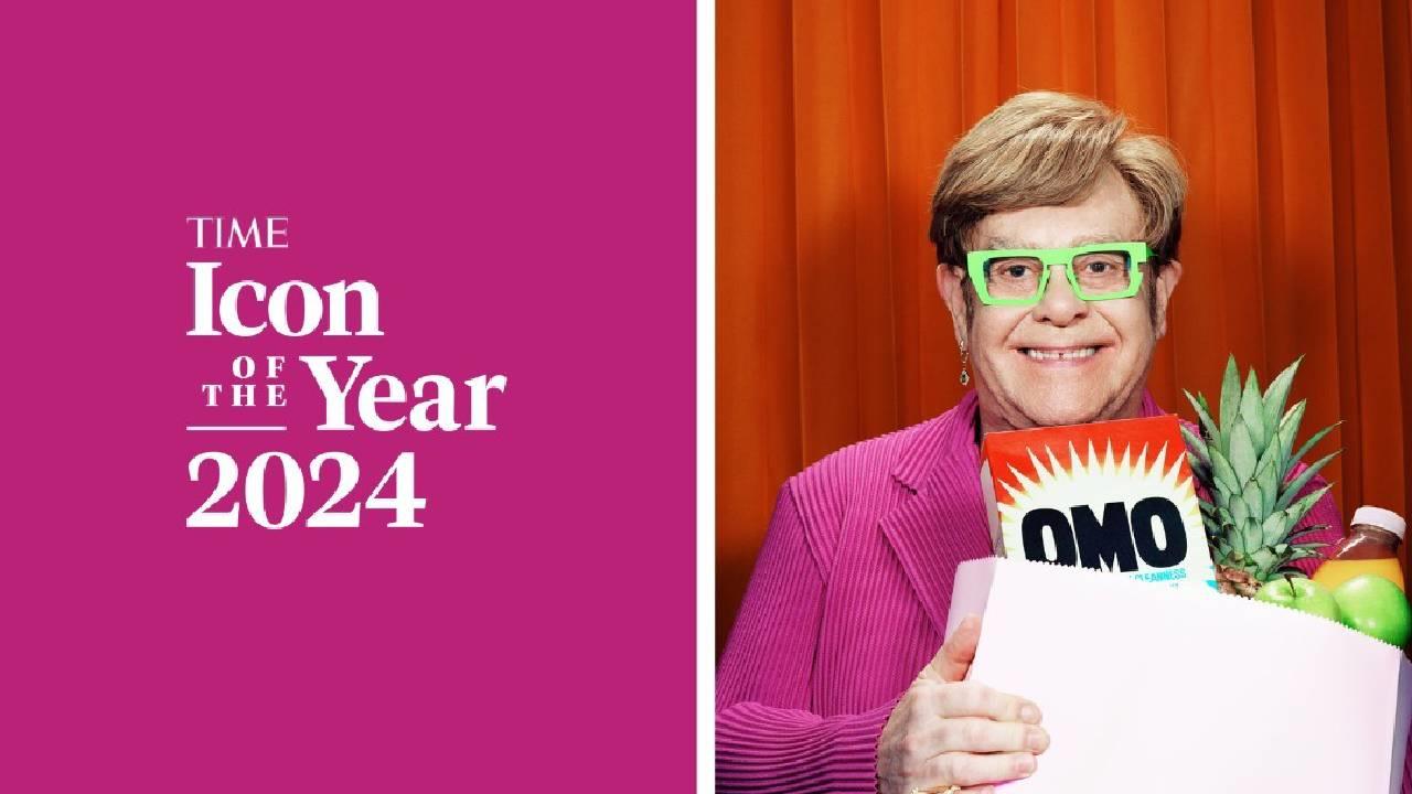 Elton John es el Ícono del Año de la revista TIME