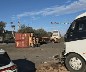 Fuerte choque deja 22 lesionados en el Parque Industrial 