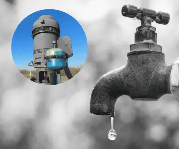 Amanecen colonias sin agua por falla eléctrica en Hermosillo