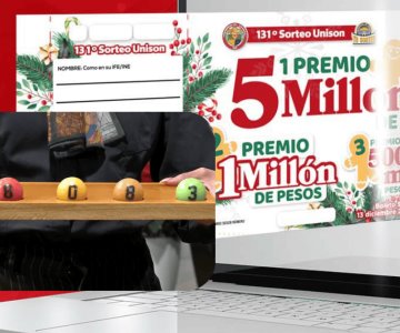 Ganadores del 131° Sorteo de la Unison: Hermosillo acapara primeros premios