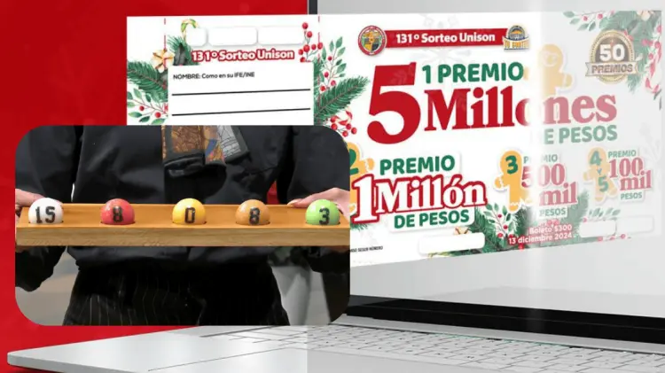 Este viernes se llevó a cabo la edición 131 del Sorteo Unison. (Foto: Especial/EXPRESO)