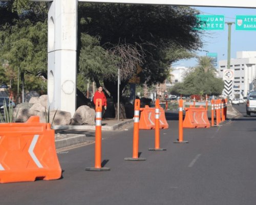 Cierran bulevar Navarrete por trabajos de recarpeteo