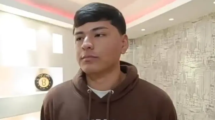 Román Camacho, joven pitcher de 20 años. (Foto: Redes)
