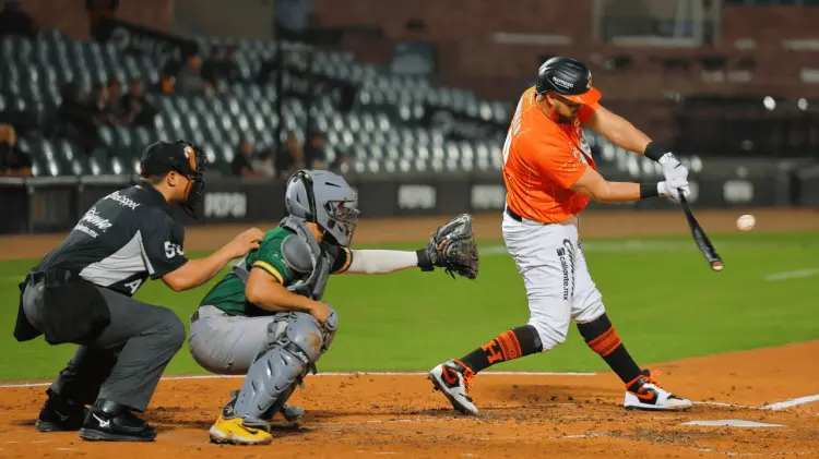 Hermosillo evitó barrida ante Cañeros. (Foto: Cristian Ruiz / EXPRESO)
