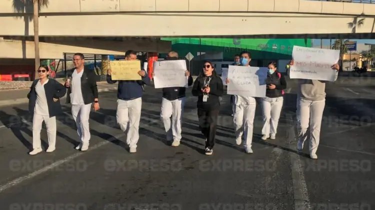La manifestación inició desde las 7:00 de la mañana de este lunes 16 de diciembre. (Foto: Especial)