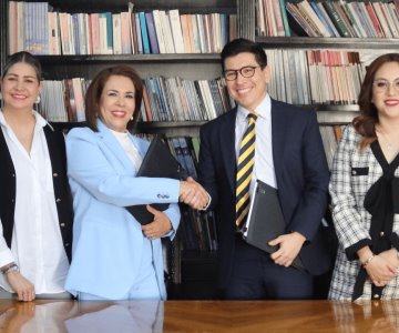 Firma Ammje Hermosillo convenio de colaboración con la CEDH Sonora