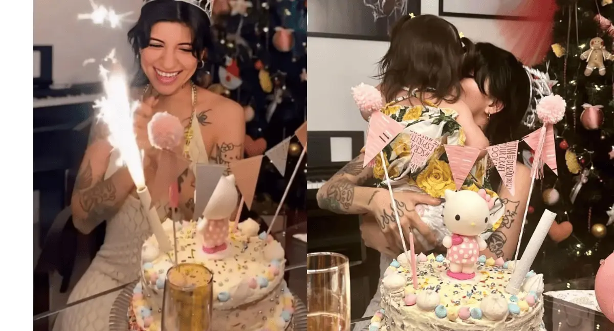Cazzu celebra su cumpleaños junto a su hija y sin Nodal