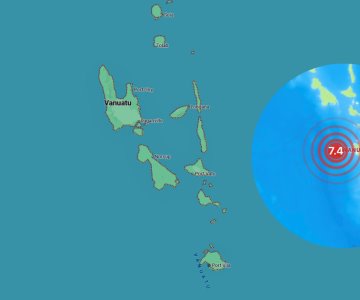 Reportan sismo de 7.4 grados en Vanuatu; exhiben daños considerables