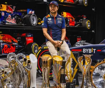 Seguirás inspirando: presidenta del COM dedica mensaje a Checo Pérez