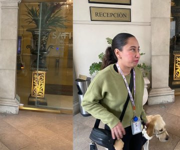 Hotel prohíbe entrada a joven ciega y su perro guía; denuncia discriminación