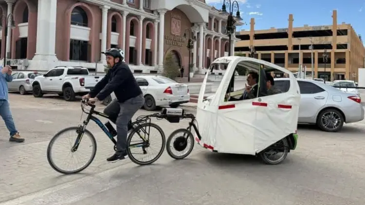 Aún no se tienen los horarios ni el precio por el BiciTaxi en Hermosillo. (Foto: Especial)