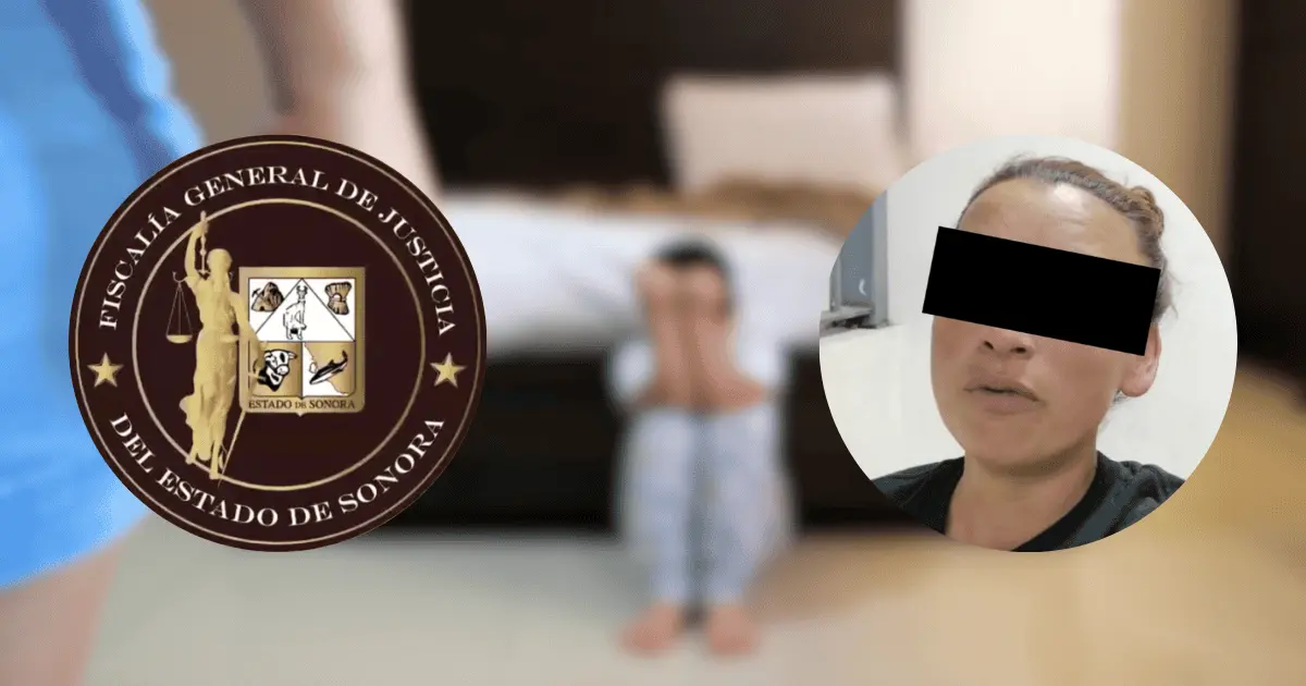 Dan prisión para madre acusada de encadenar a su hijo en Hermosillo