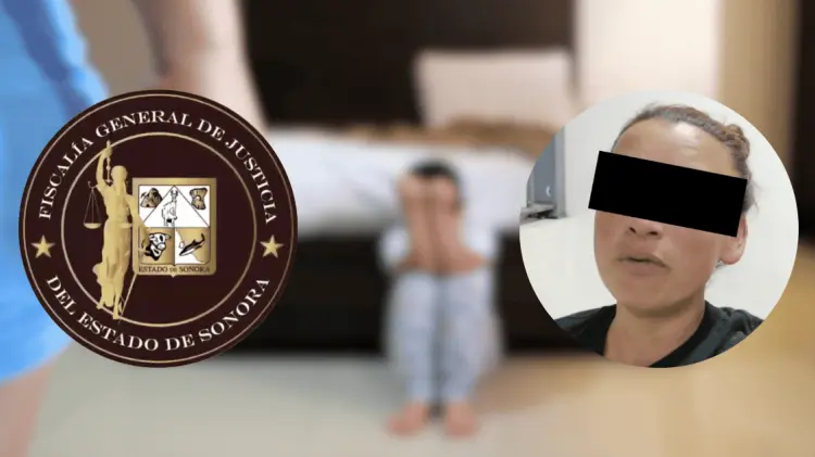 Elvira Guadalupe N ha sido vinculada a proceso por maltrato infantil agravado. (Foto: Cortesía)