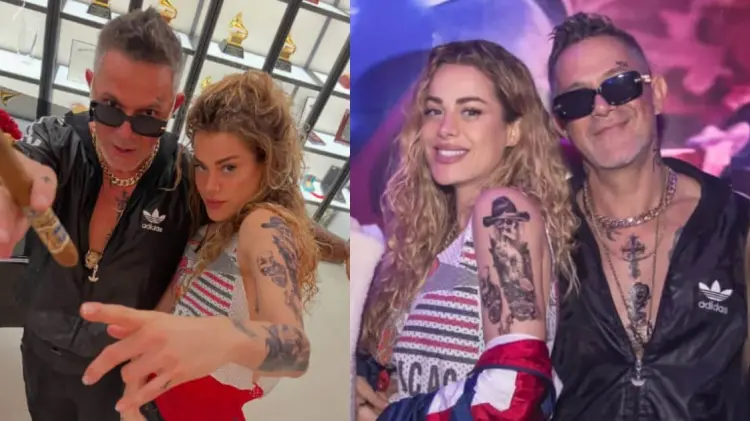 El festejo del cantante tuvo temática urbana. (Fotos: Instagram/@candelamarquezh)