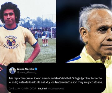 La leyenda americanista, Cristóbal Ortega, estaría delicado de salud