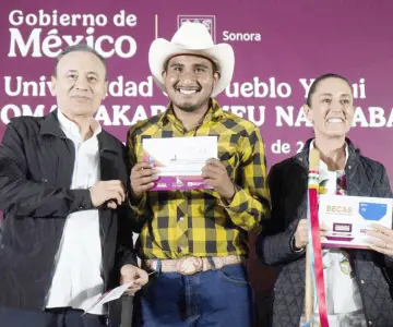 Durazo y Sheinbaum inauguran Universidad del Pueblo Yaqui en Vícam