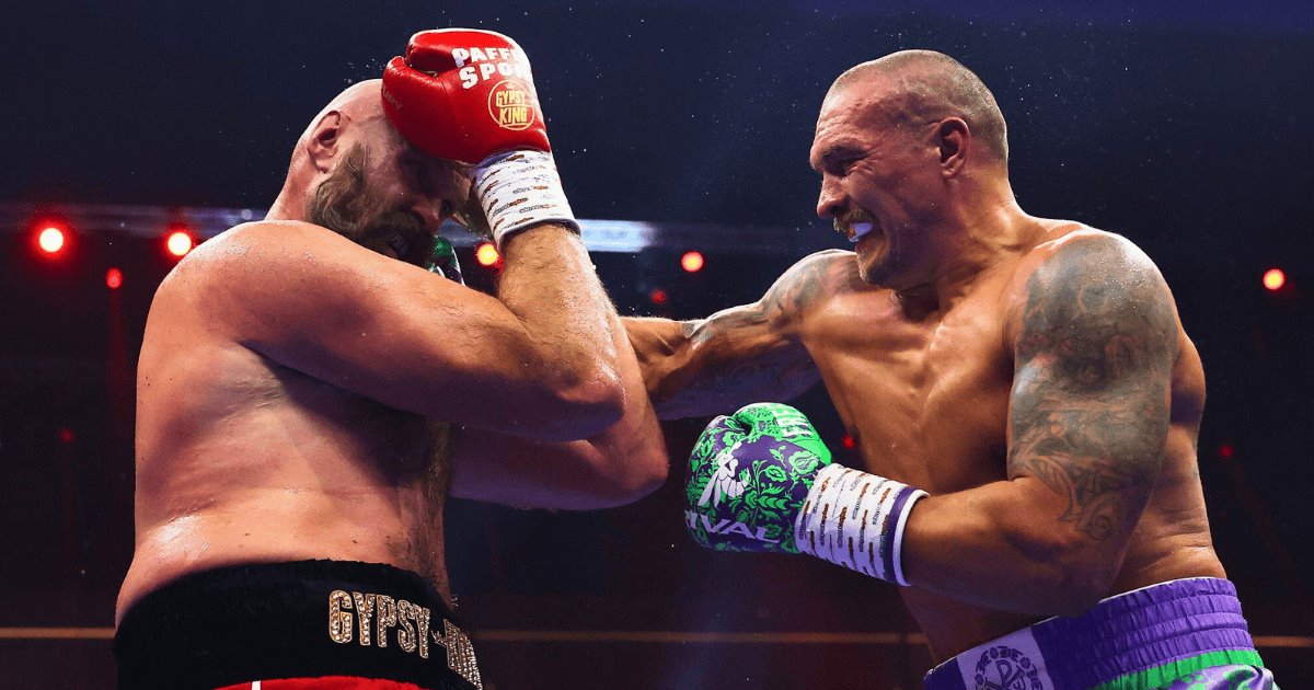 Oleksandr Usyk reafirma su dominio y derrota de nuevo a Tyson Fury