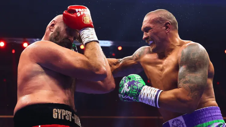 Oleksandr Usyk dio mejor exhibición que en su primera victoria. (Foto: Tomada de redes)