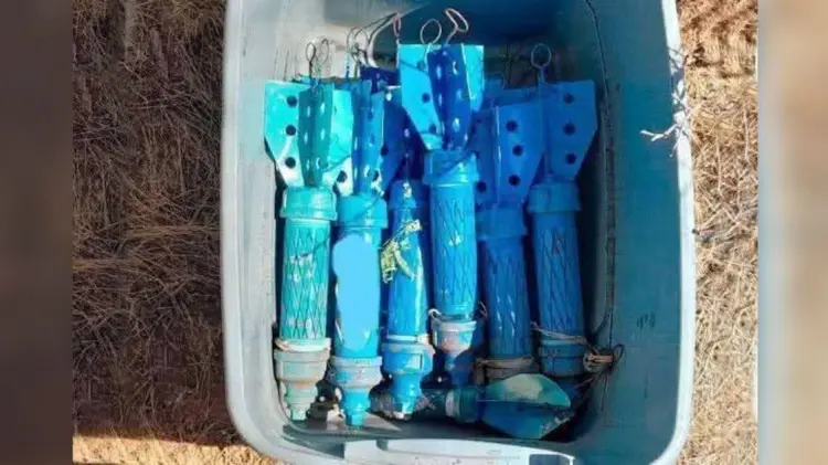 En redes han circulado varias imágenes de estos objetos. (Foto: Cortesía)