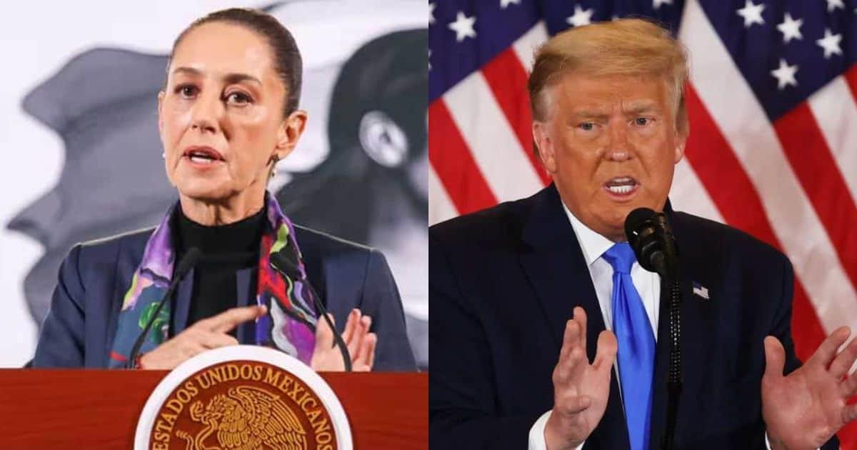 Claudia Sheinbaum responde a Trump sobre declarar a cárteles como terroristas