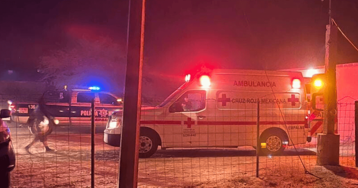 Hombre muere apuñalado durante pelea en Empalme