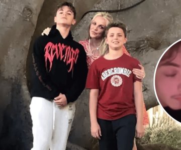 Britney Spears celebra Navidad con su hijo Jayden