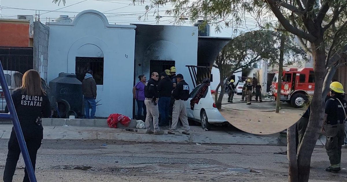 Incendio en La Caridad fue provocado por fuego directo