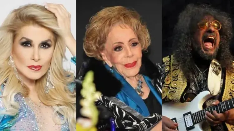 Dulce, Silvia Pinal y Javier Bátiz fueron de las pérdidas más comentadas en el año. (Foto: Especial)