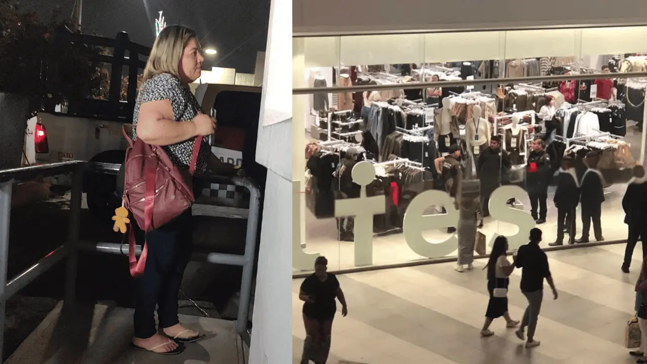 Melanie es liberada tras presunto robo en centro comercial
