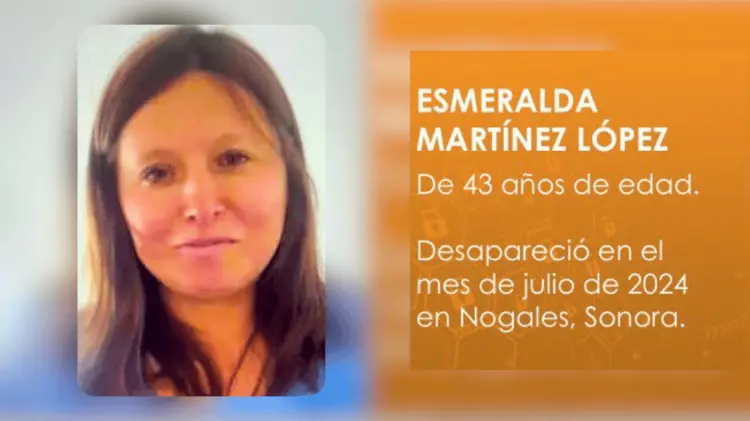 Esmeralda no ha sido localizada desde julio. (Foto: Cortesía)