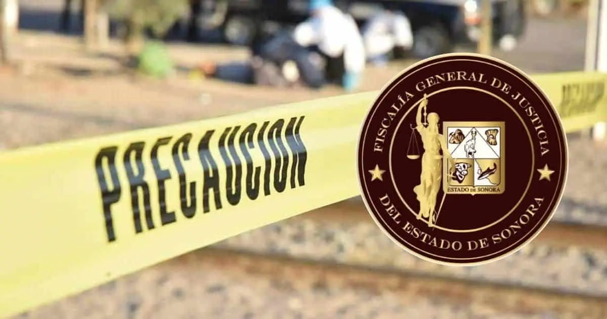 FGJE Sonora investiga homicidio de 4 personas en San Ignacio Río Muerto